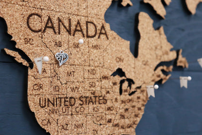 Map Pin Sets | Flags | 25 Units