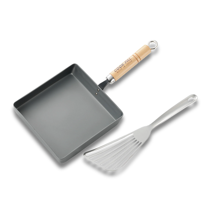 Yoshikawa Cook-Pal Ren Tamagoyaki Omelet / Egg Pan (Large)– Carbon Steel | Made in Japan