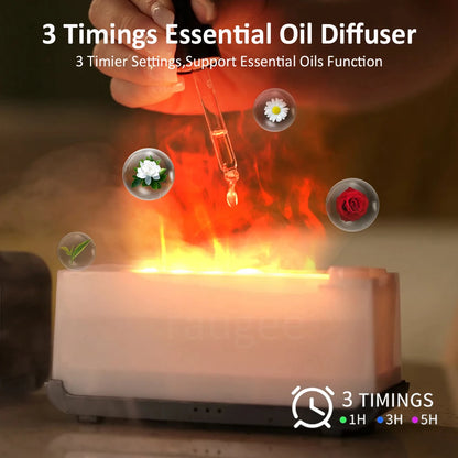 Mini Flame Aroma Diffuser &amp; Humidifier