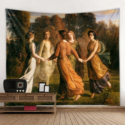 Classical Figure Tapestry Decor