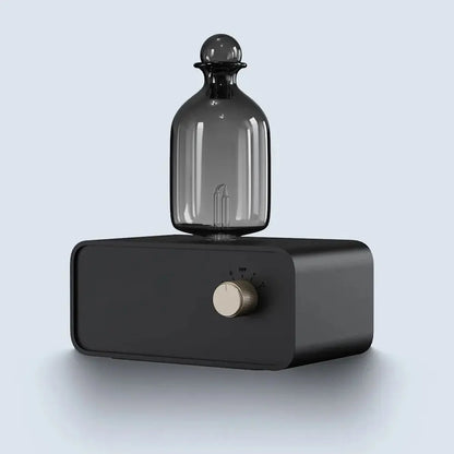Wood &amp; Glass Nebulizing Essential Oil Diffuser