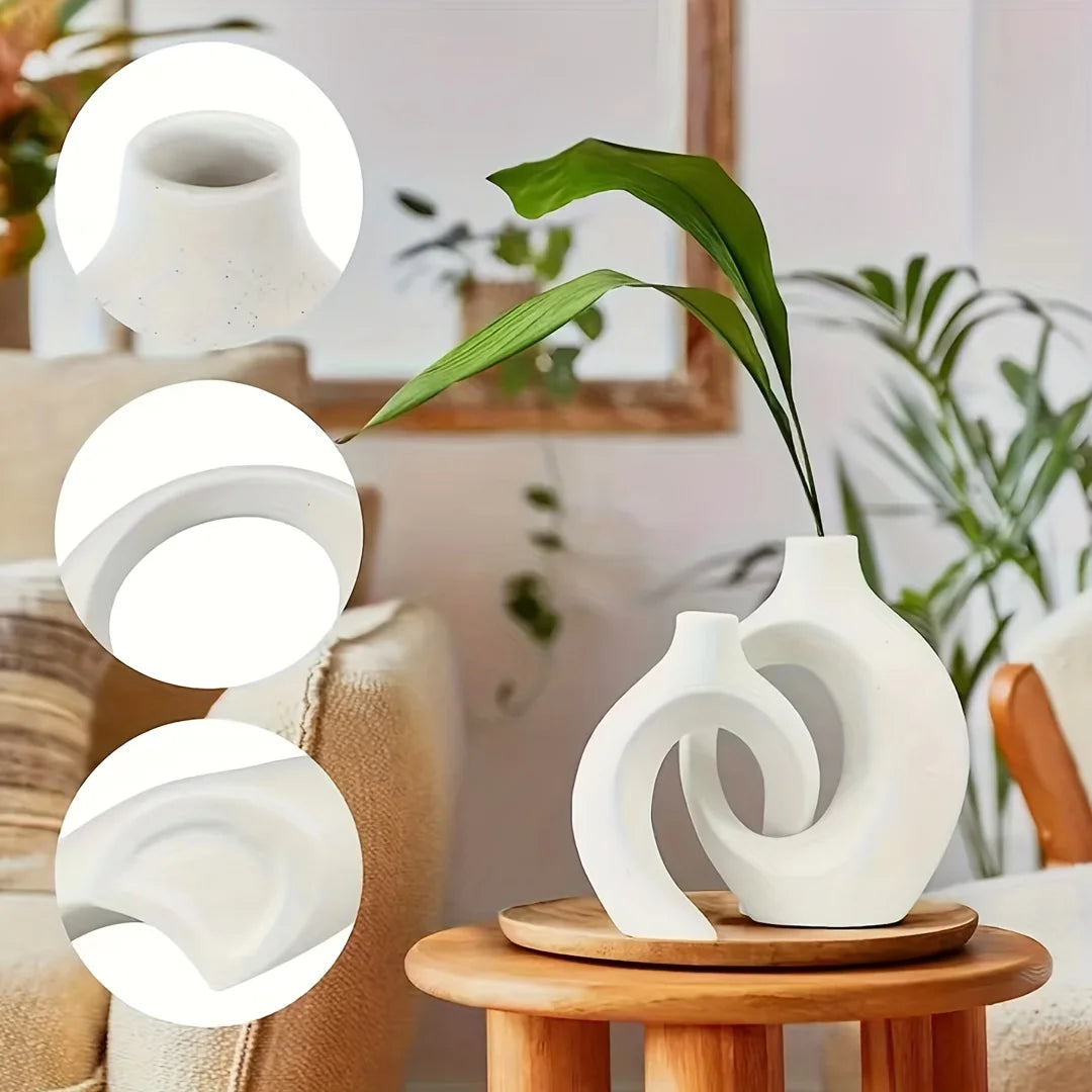 Modern Boho Ceramic Vases