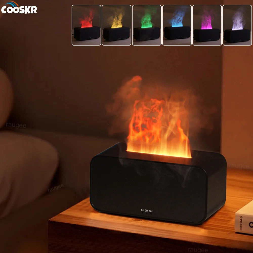 Mini Flame Aroma Diffuser &amp; Humidifier