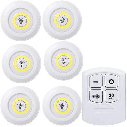 Dimmable LED Cabinet Light with Remote