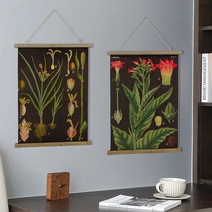 Botanical Flower Wall Art