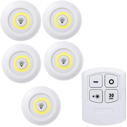 Dimmable LED Cabinet Light with Remote