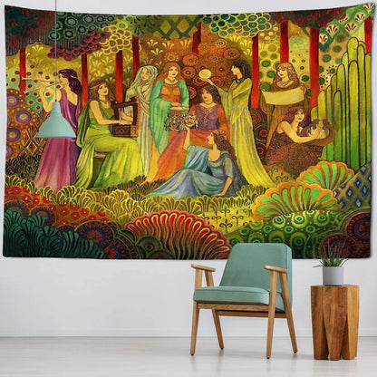 Classical Figure Tapestry Decor