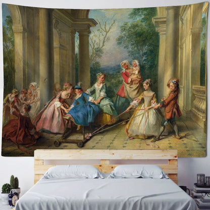 Classical Figure Tapestry Decor