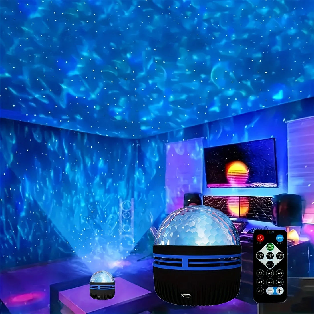 Galaxy Star Projector Lamp