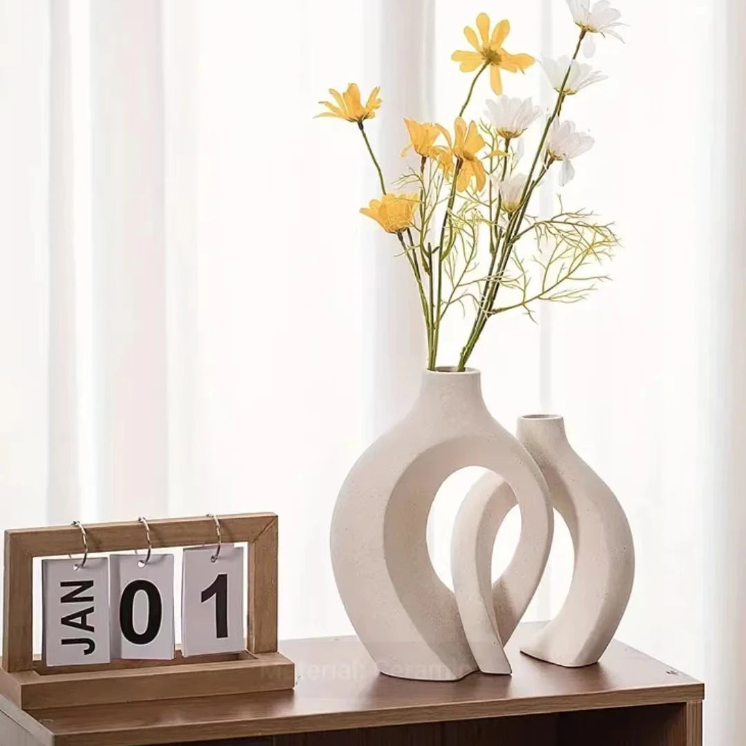 Modern Boho Ceramic Vases