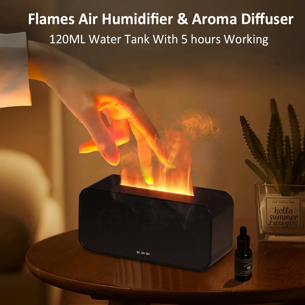 Mini Flame Aroma Diffuser &amp; Humidifier