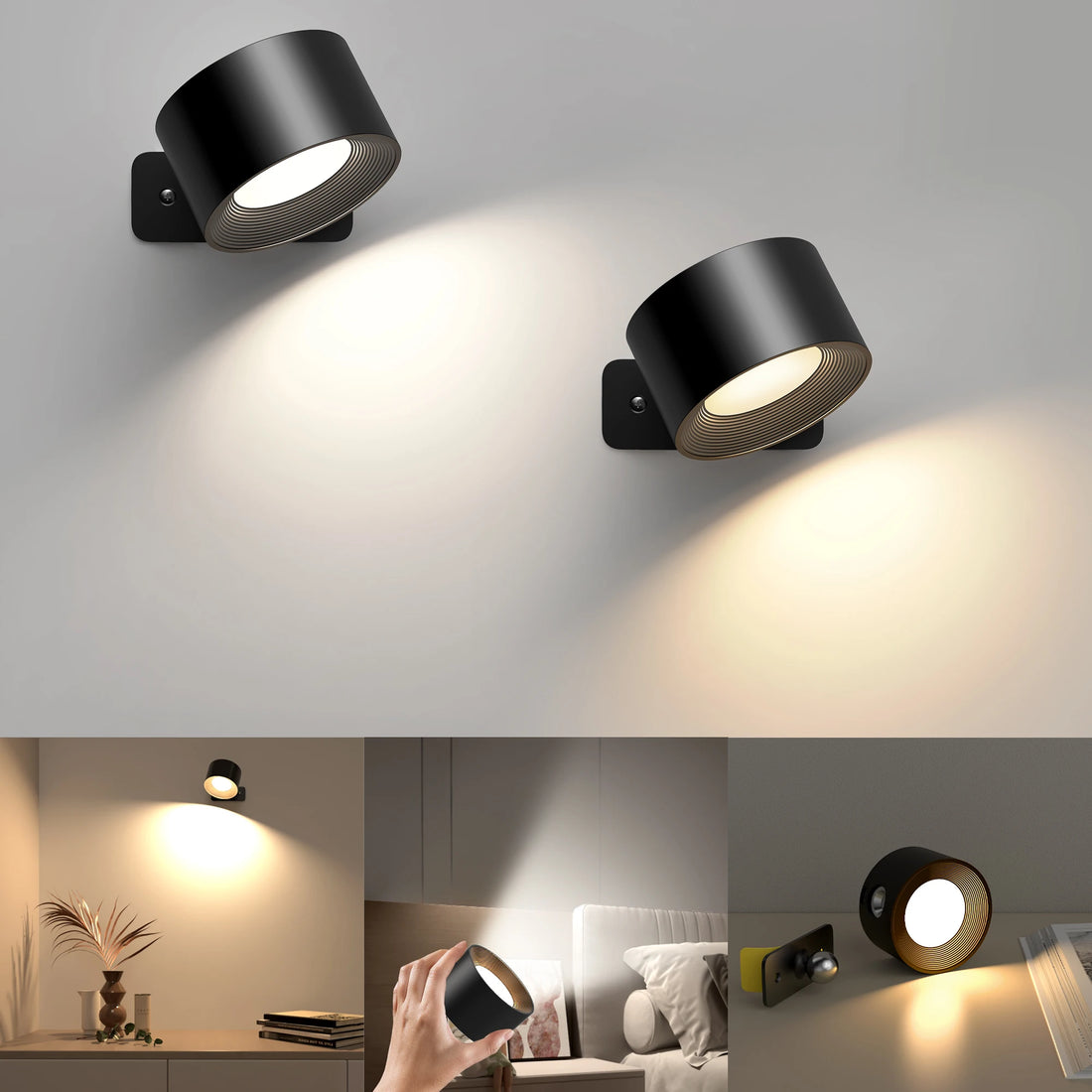 Rotatable LED Wall Sconce