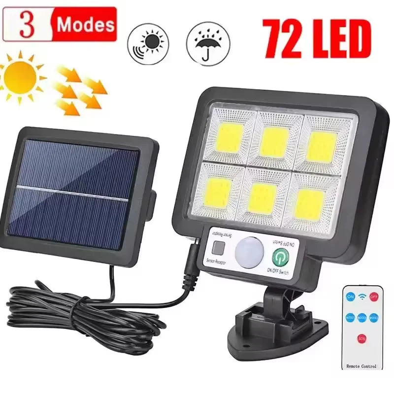 Solar Wall Spotlight