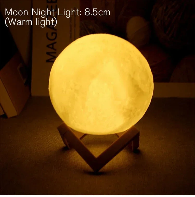 Mini Moon Lamp Night Light