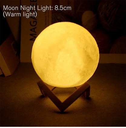 Mini Moon Lamp Night Light