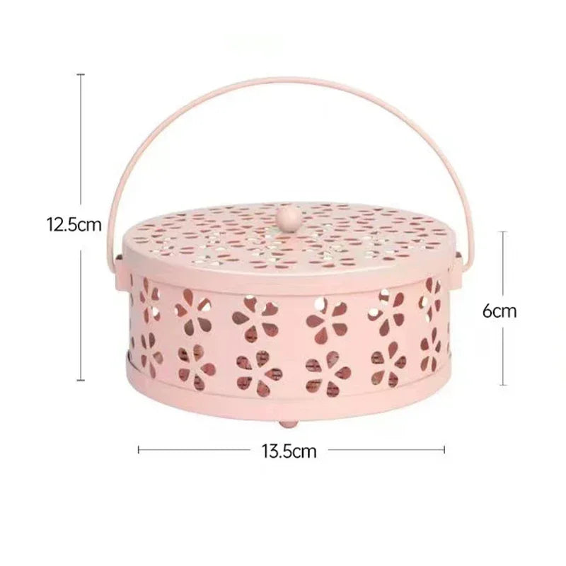Metal Mosquito Coil Burner Box