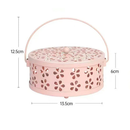 Metal Mosquito Coil Burner Box