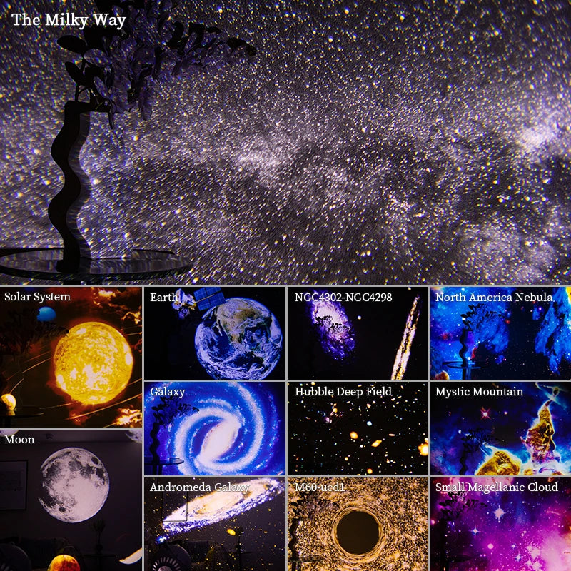 HD Galaxy Planetarium Projector Lamp
