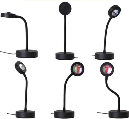 LED Sunset Projection Lamp