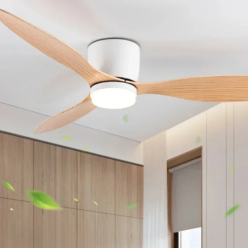 Modern LED Ceiling Fan Light – Remote Controlled