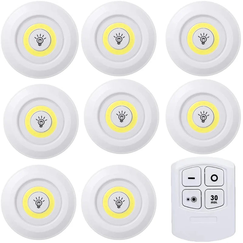Dimmable LED Cabinet Light with Remote