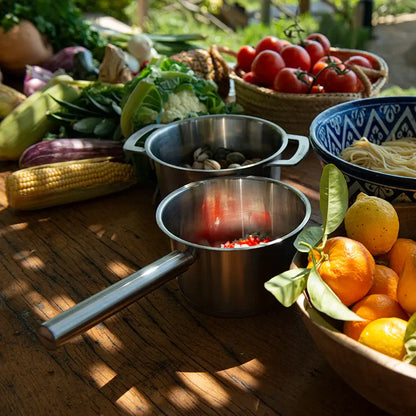 COMBEKK | STAINLESS STEEL COOKWARE SET 4PCS