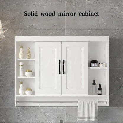 Wooden Bathroom Wall Cabinet