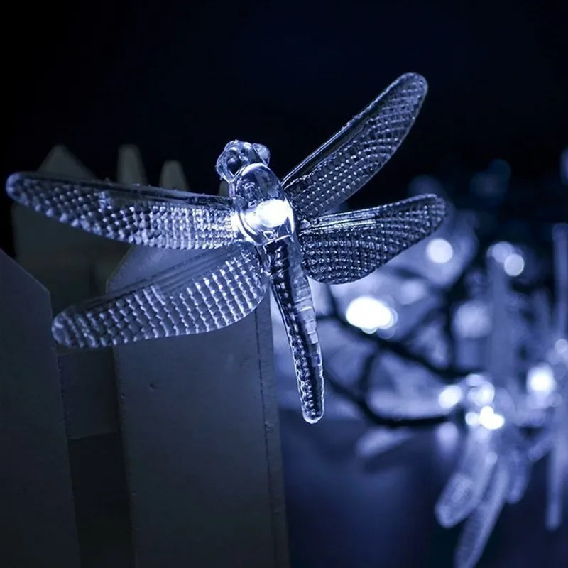Solar Dragonfly Garden Lights