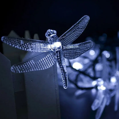 Solar Dragonfly Garden Lights