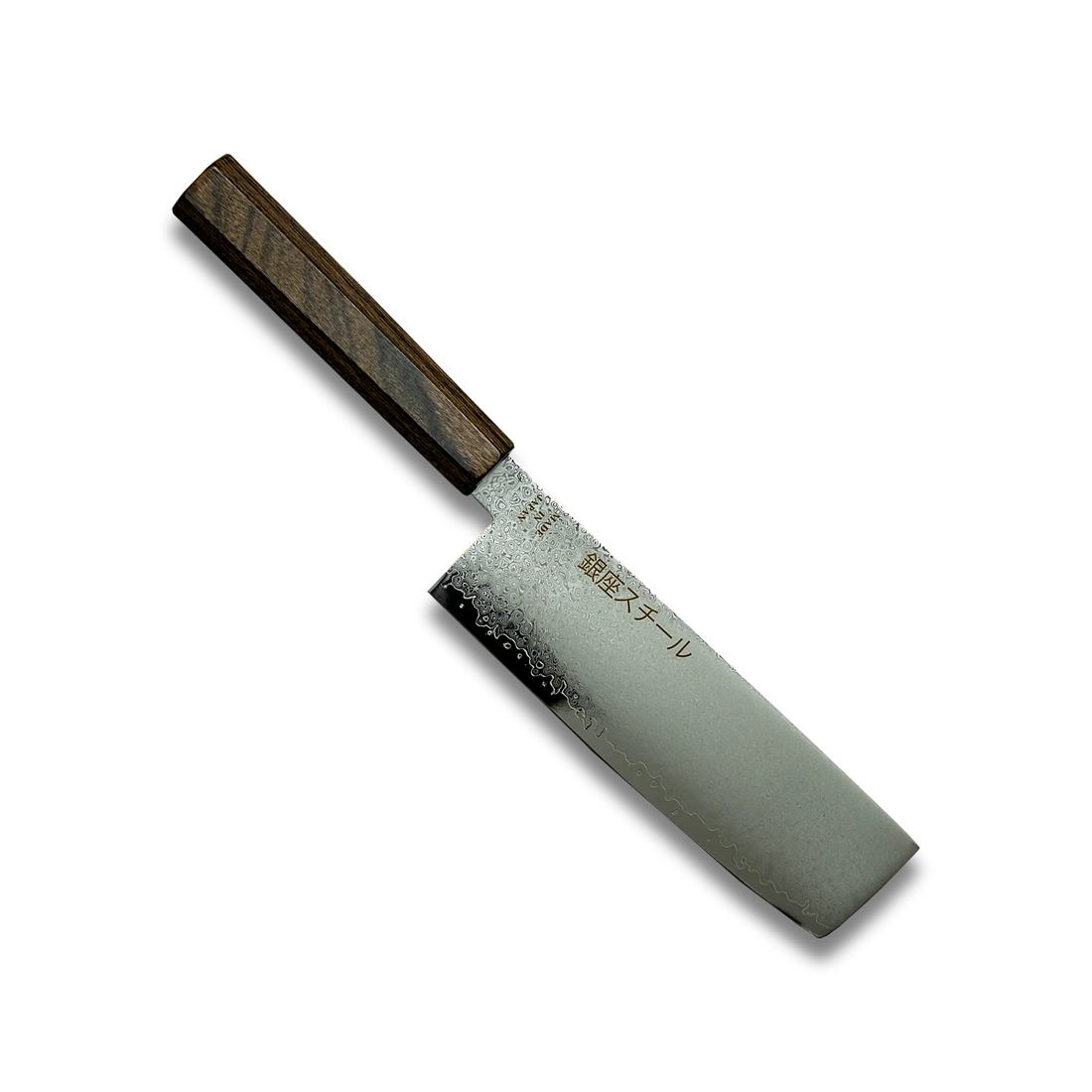 Seiryū (青龍) Series - Nakiri Knife 170mm VG10 Damascus steel