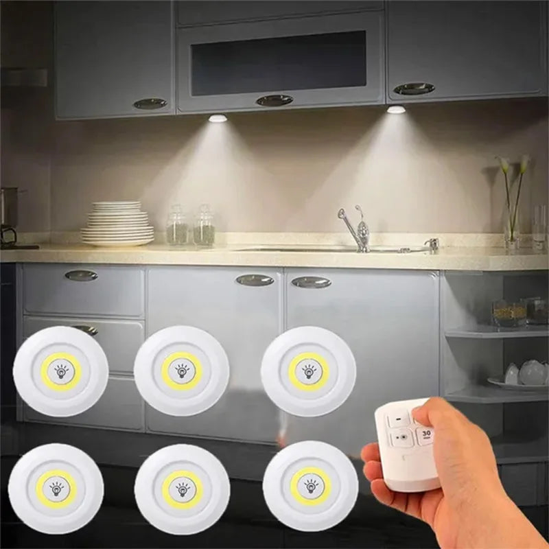Dimmable LED Cabinet Light with Remote