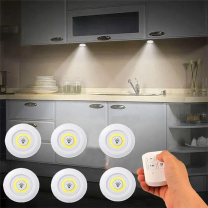 Dimmable LED Cabinet Light with Remote