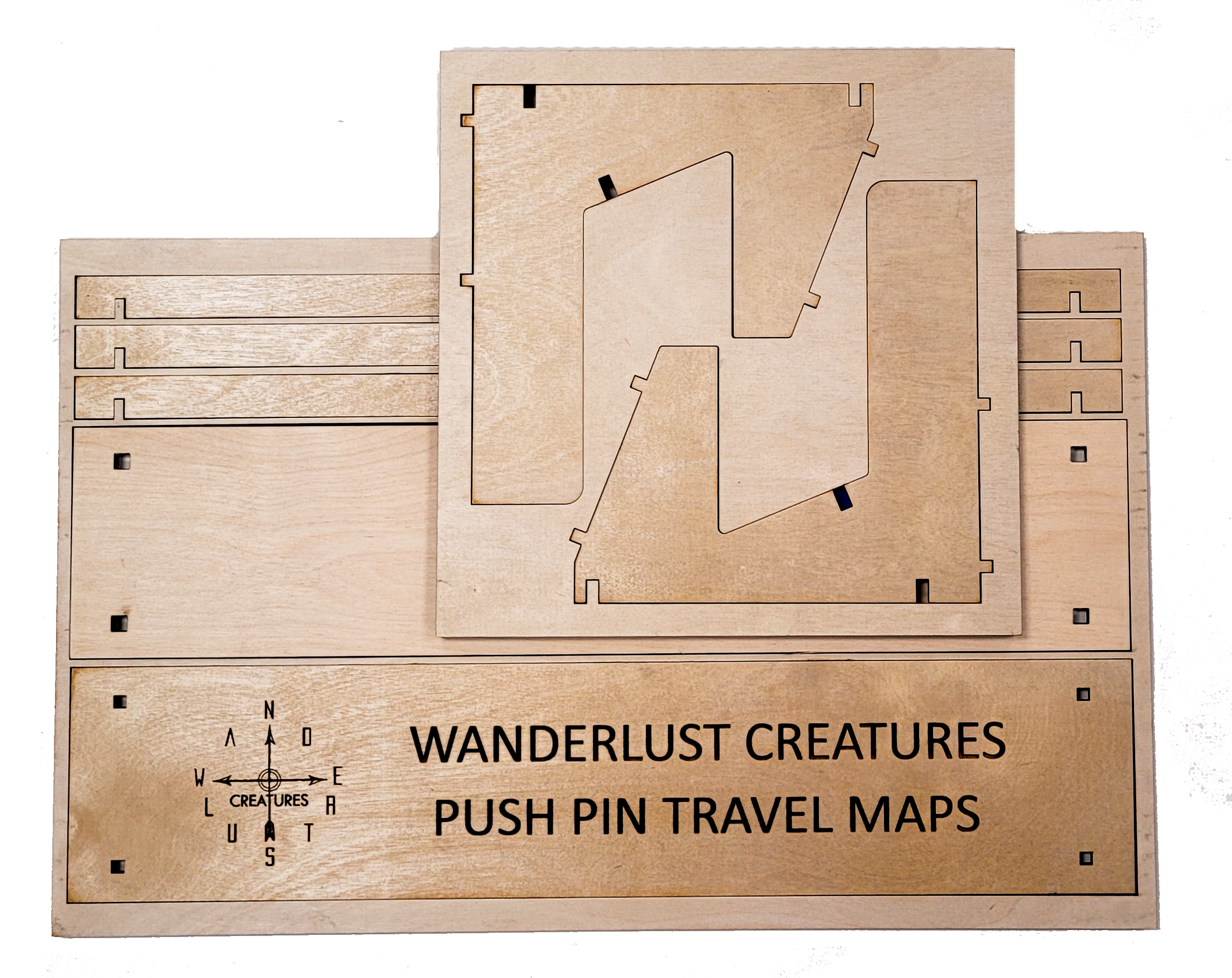 Retail Display Stand | 24 x 14 Maps | 1 Unit