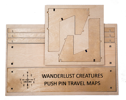 Retail Display Stand | 24 x 14 Maps | 1 Unit