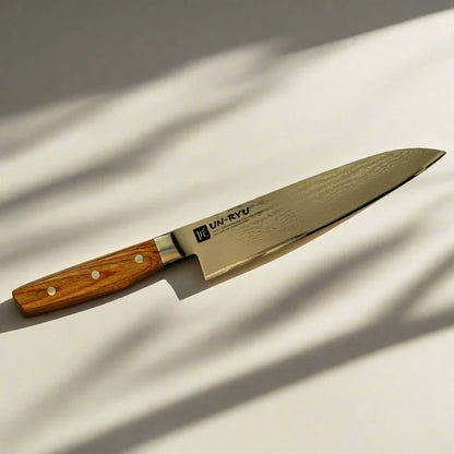 Un‑Ryu VG‑10 33‑Layer 210 mm Gyuto Knife