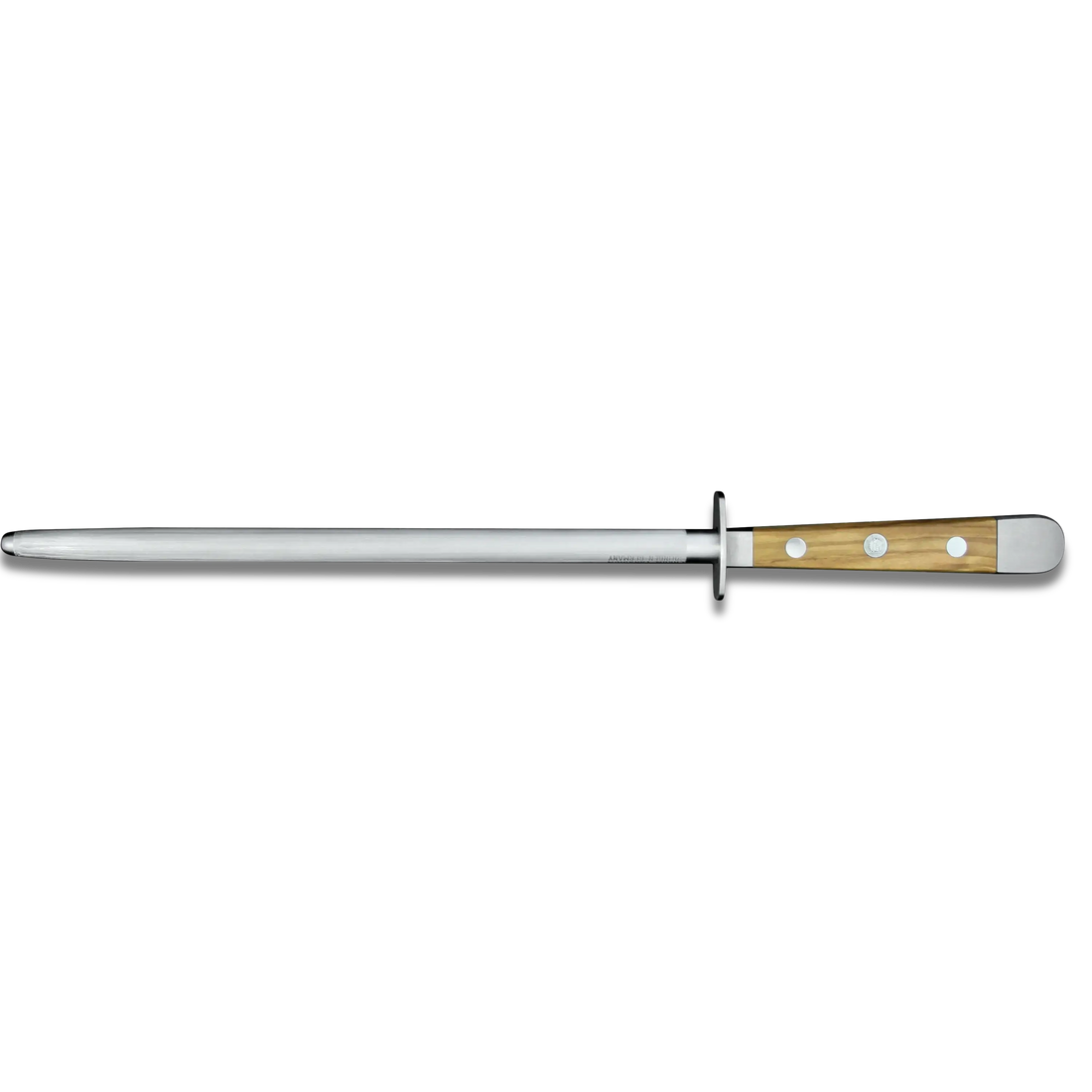 ALPHA OLIVE | Sharpening Steel 10" | Forged Steel / Olive Wood handle