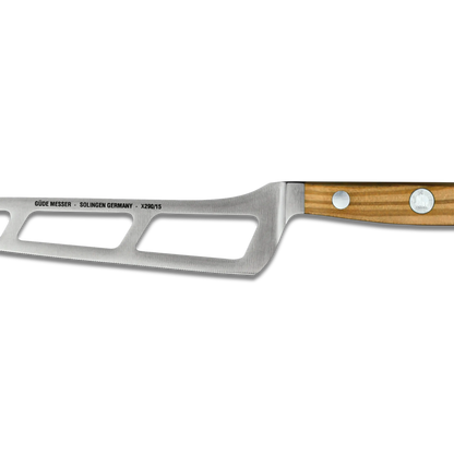 ALPHA OLIVE | Cheese Knife 6 &quot; | Olive wood handle