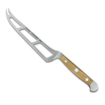 ALPHA OLIVE | Cheese Knife 6 &quot; | Olive wood handle
