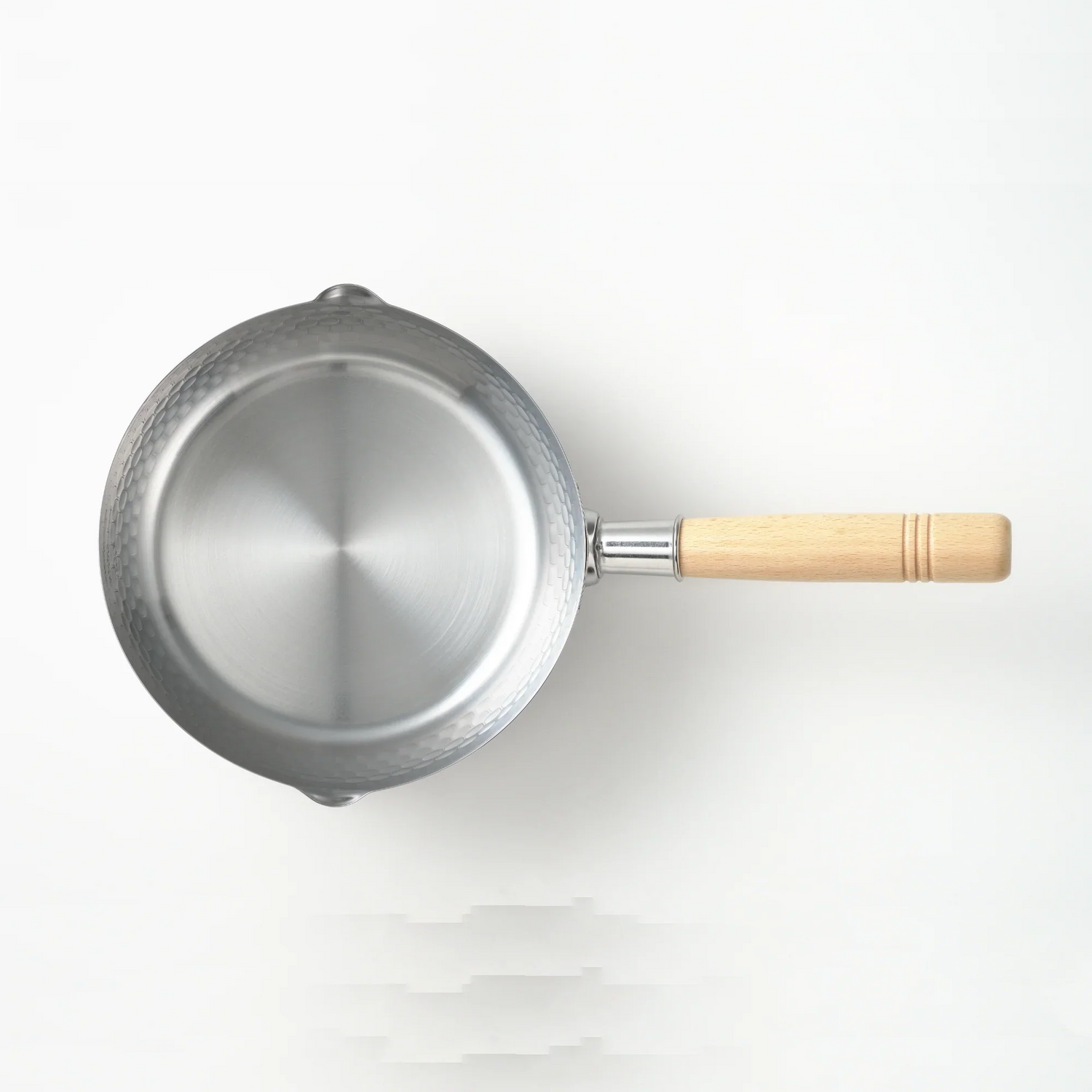 Yoshikawa Yukihira Saucepan 20 cm Stainless Steel  | 2.1 L with Wooden Handle