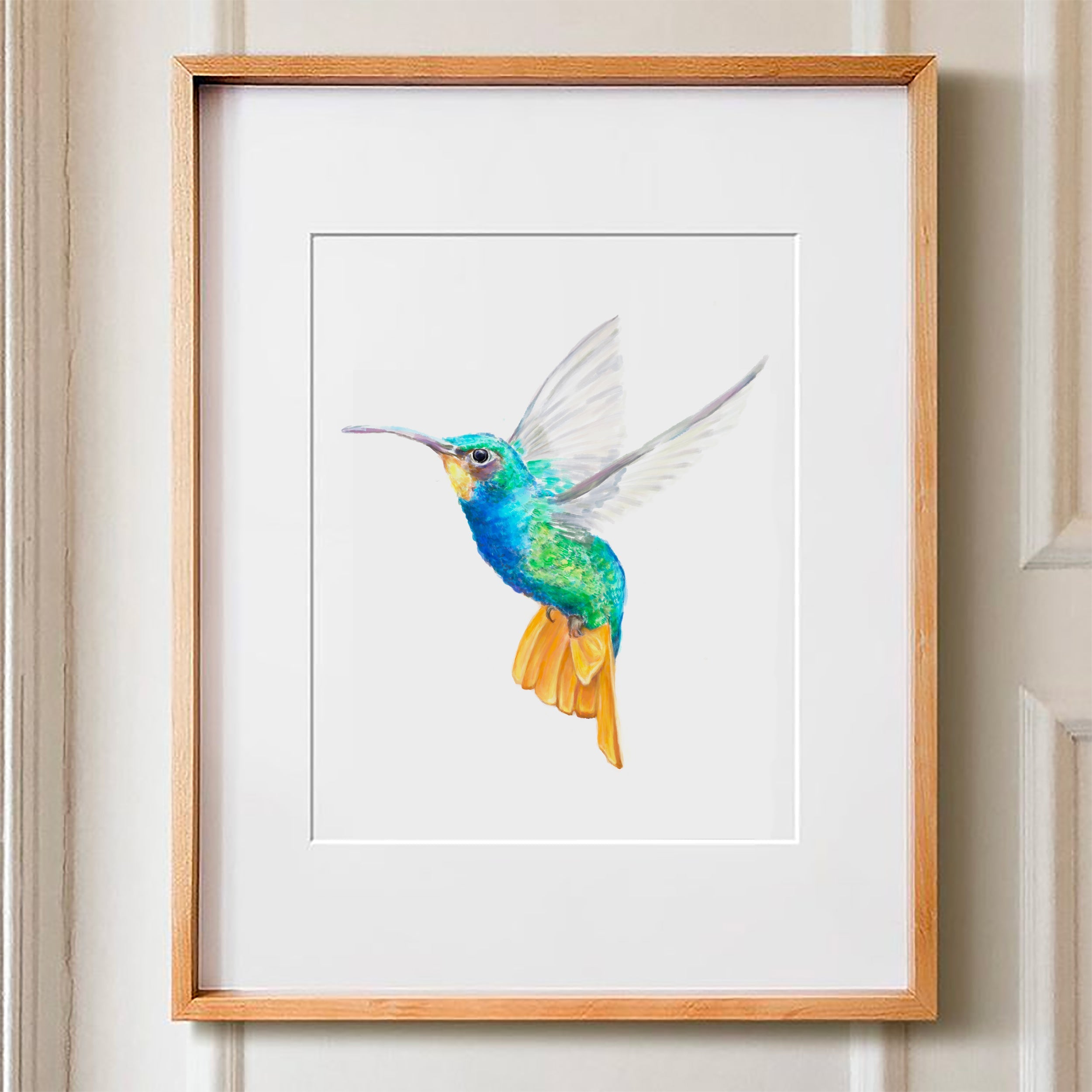 Hummingbird Art Print