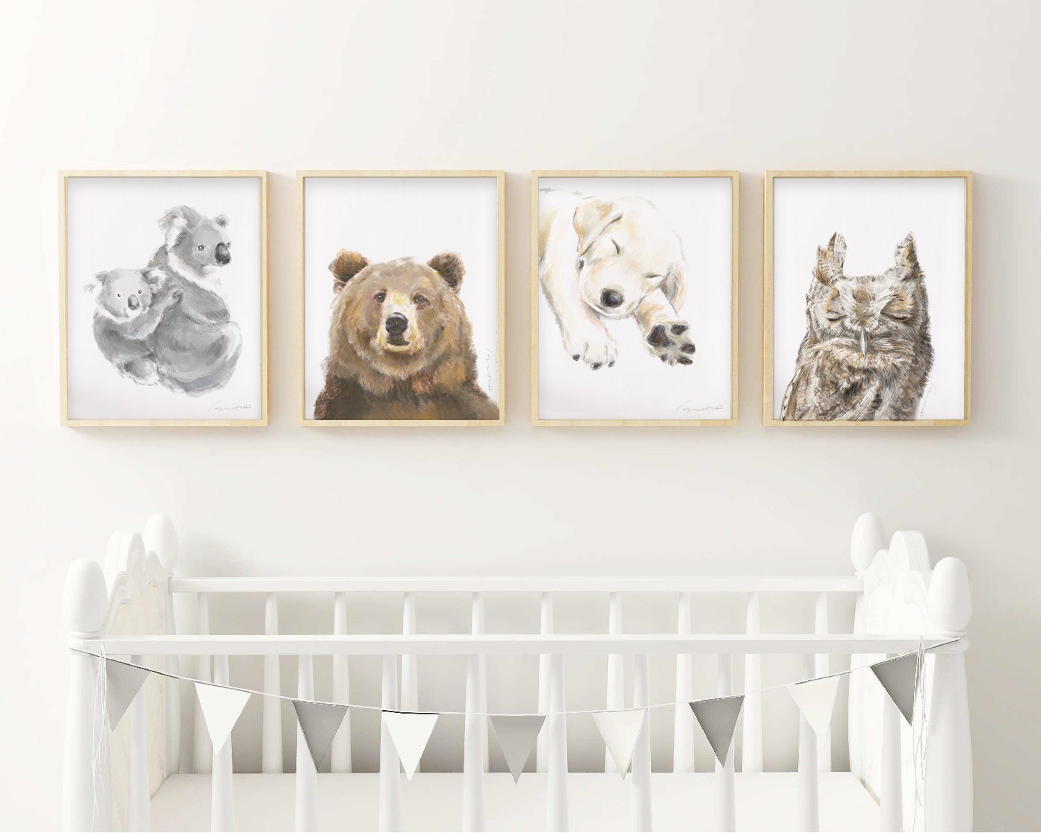 Puppy Dog Art Print: Original Watercolor Painting