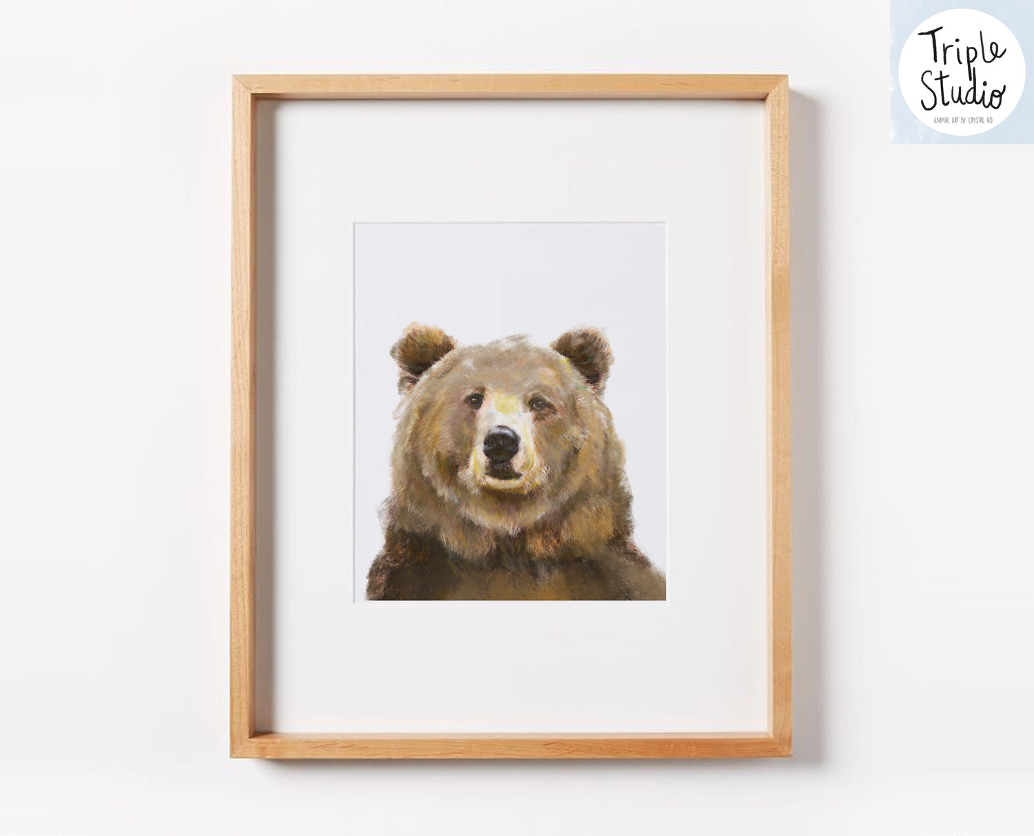 Grizzly Bear Art Print