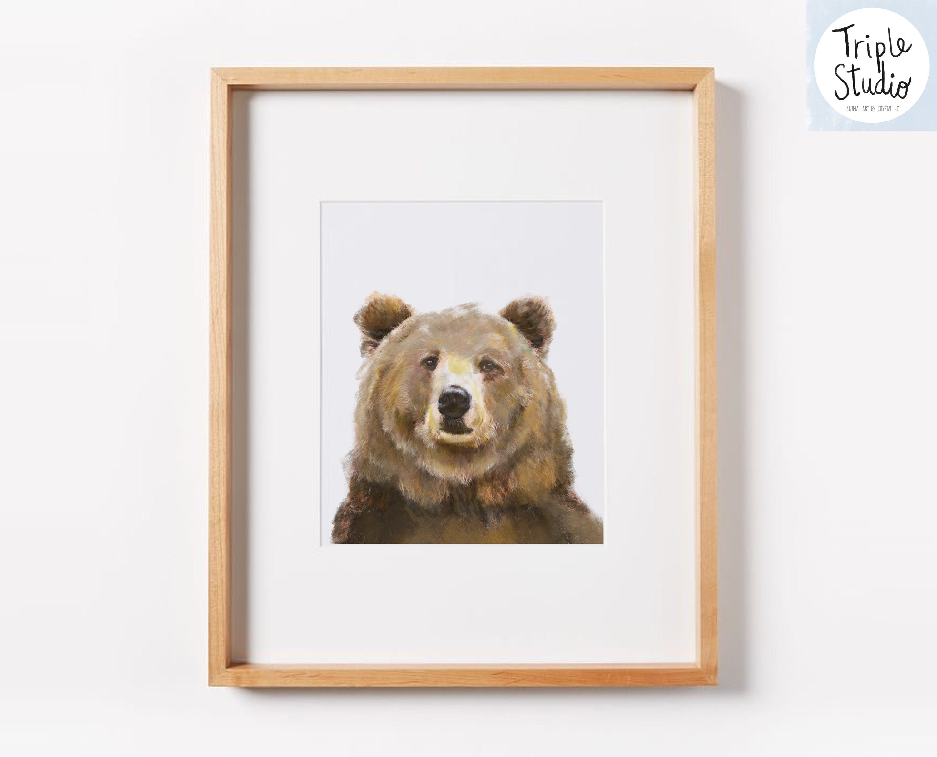 Grizzly Bear Art Print