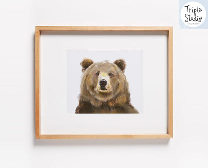 Grizzly Bear Art Print