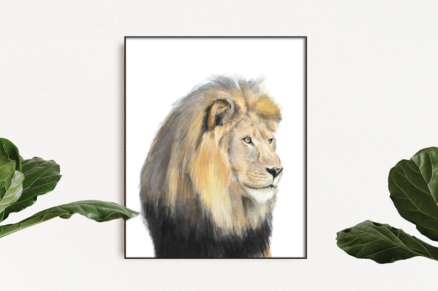 Lion Art Print