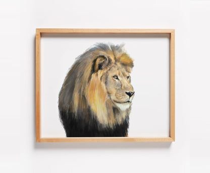 Lion Art Print