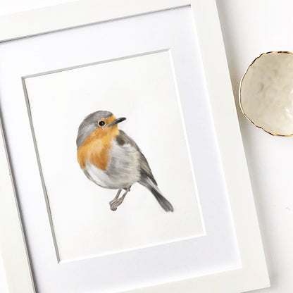 Robin Bird Art Print