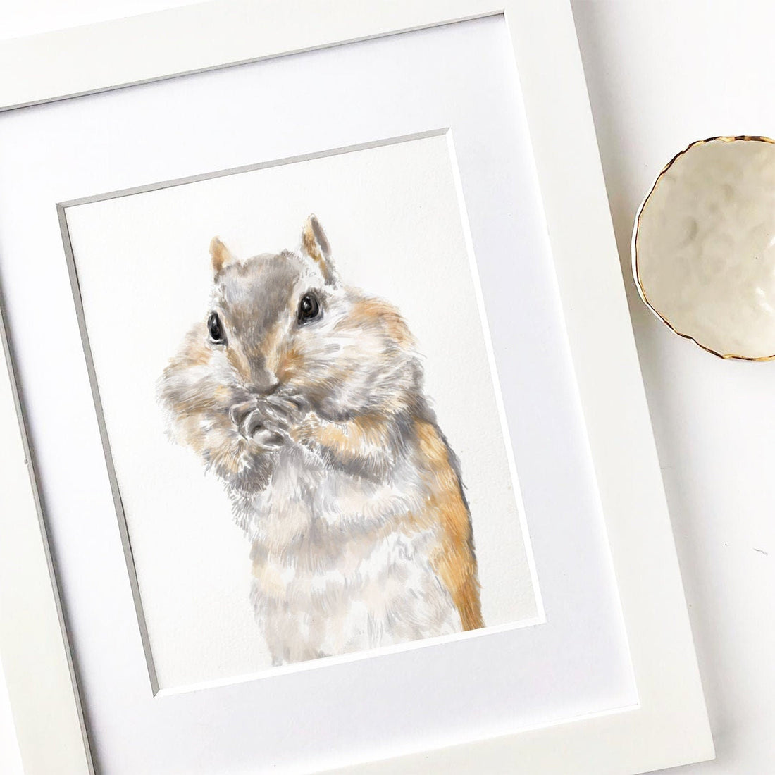 Chipmunk Art Print