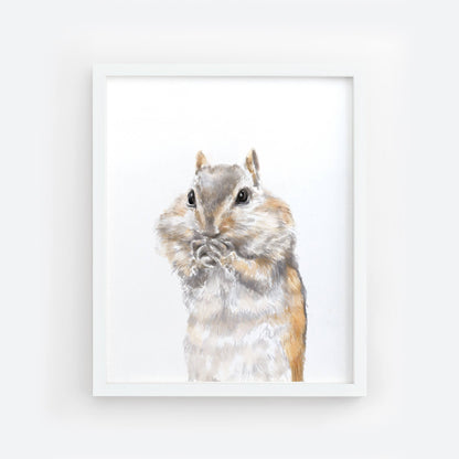 Chipmunk Art Print