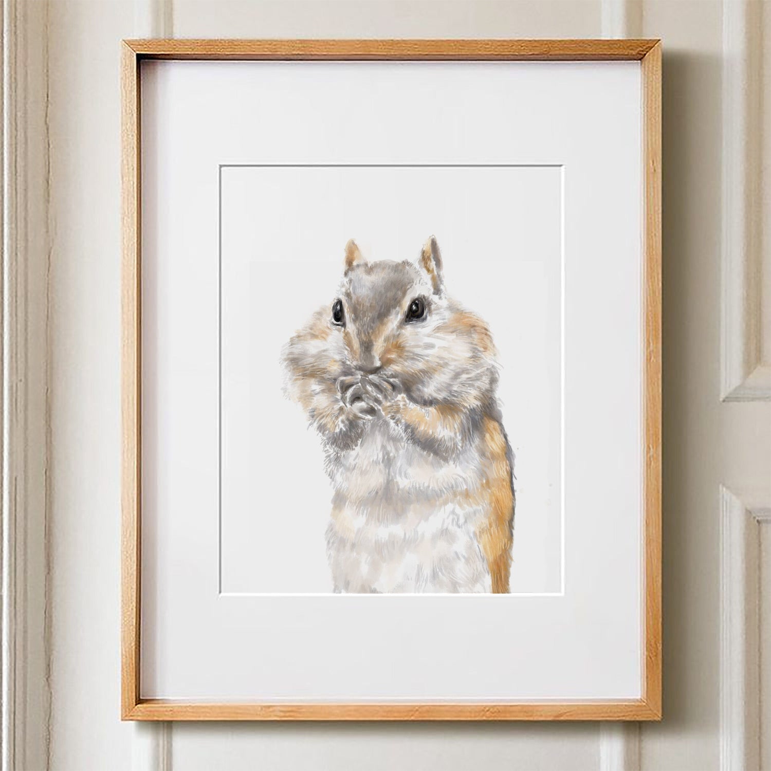 Chipmunk Art Print
